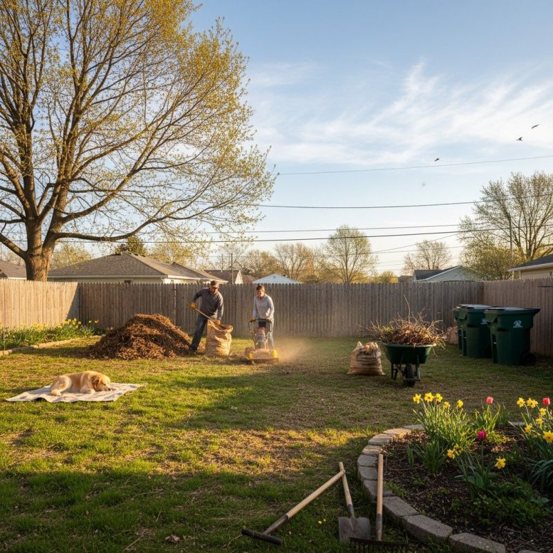 Fall Lawn Cleanup Service