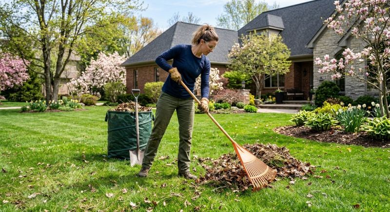 Leaf Raking Service in Ventura County, CA